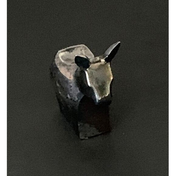 Vintage DANSK Donkey Paperweight - Picture 3 of 5